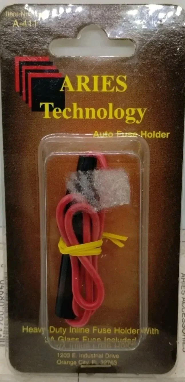 Aries Technology 12 Gauge Fuse Holder - Item A-411 NOS